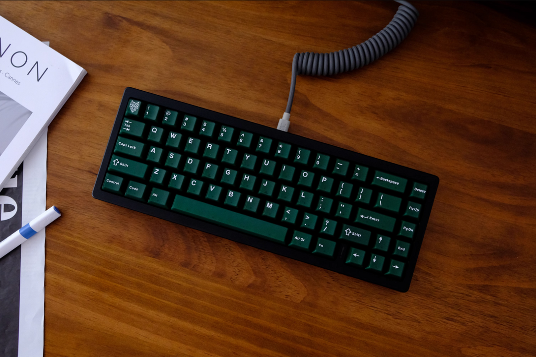 Emerald Green Keycaps Set