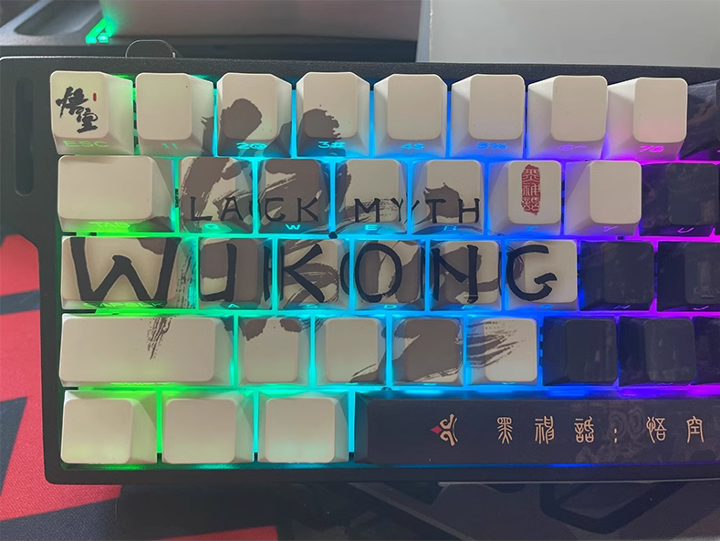 Black Myth: Wukong Keycaps Set with Light transmission