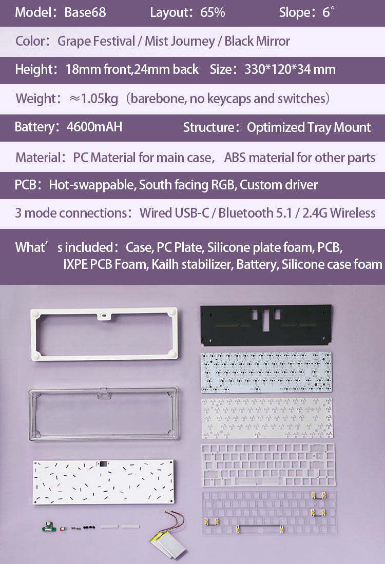 Base 68 Keyboard Kit