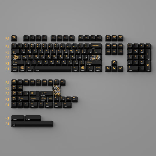 Finalkey 'Black Horse' Keycaps Set