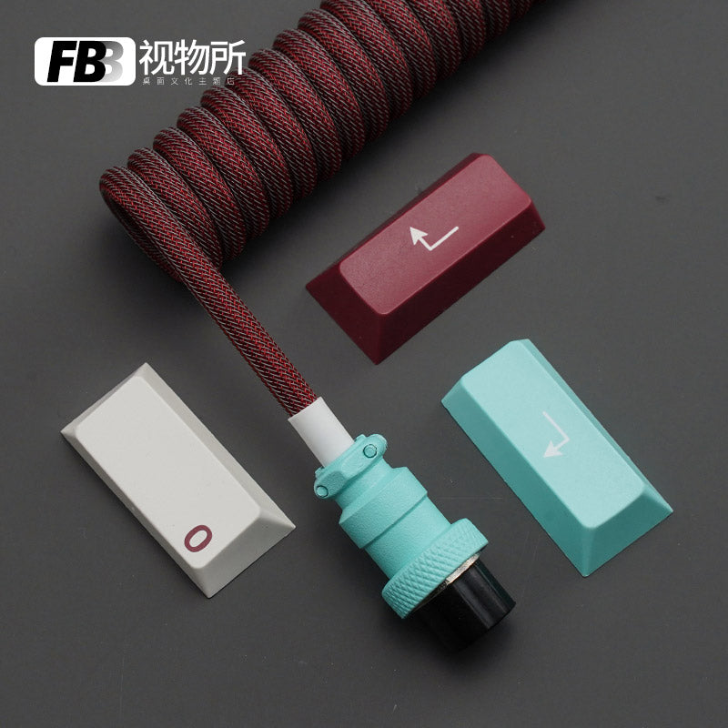 FBB Custom Coiled Aviator USB Cable 'Yuru'