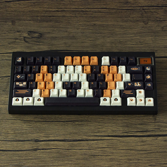 GMK81 Keyboard Calico Cat