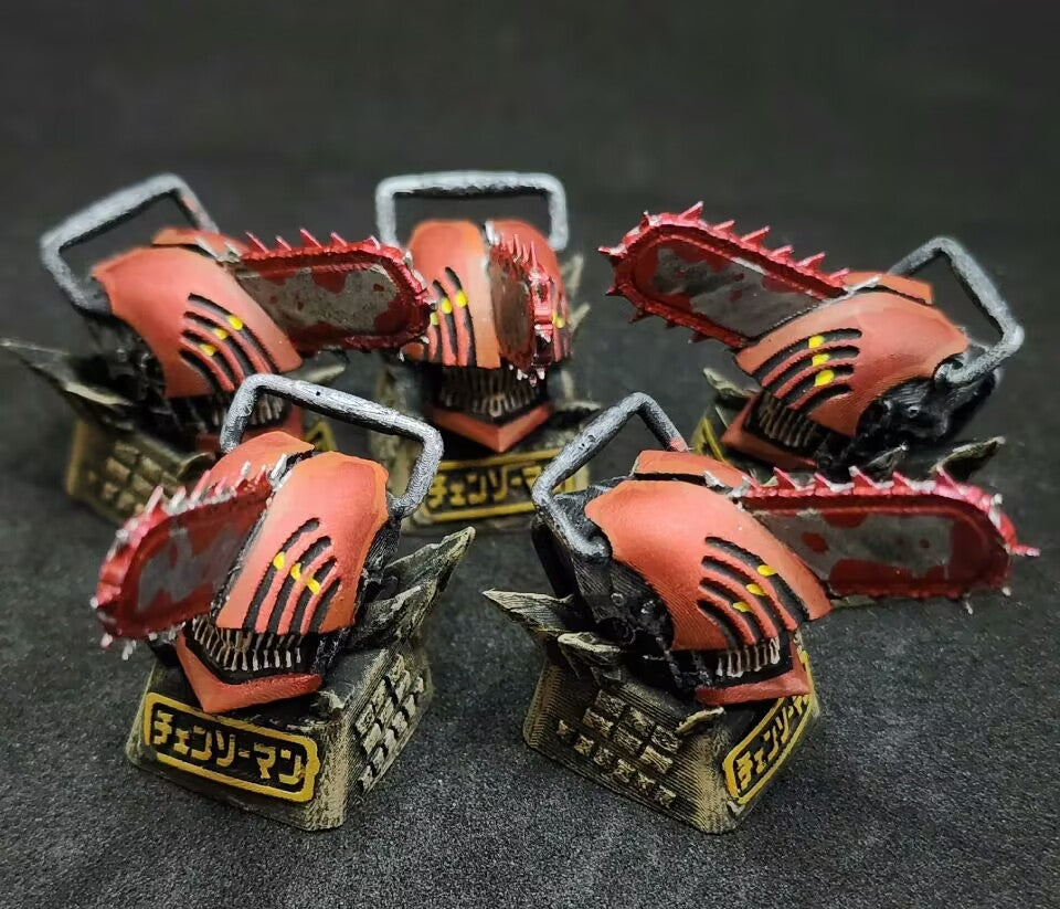 Gun devil 'Chainsaw Man' Artisan Keycaps