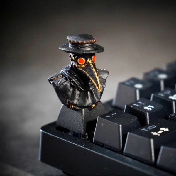 Plague doctor Artisan Keycaps