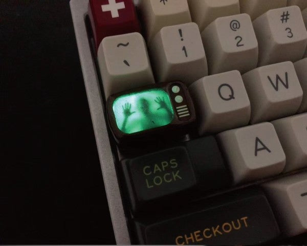 Horror Television  Artisan Keycaps