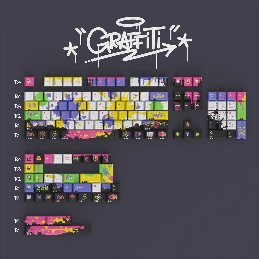 Finalkey Graffiti Keycaps Set Finalkey Regular price 1.851.000₫ Sale price 1.339.000₫