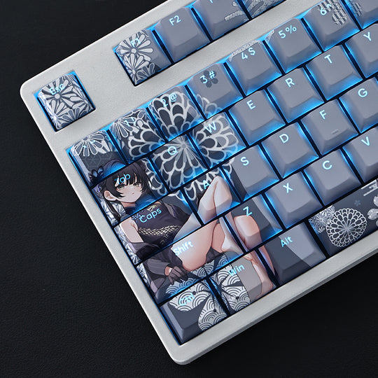 Blue Archive Kisaki Keycaps Set