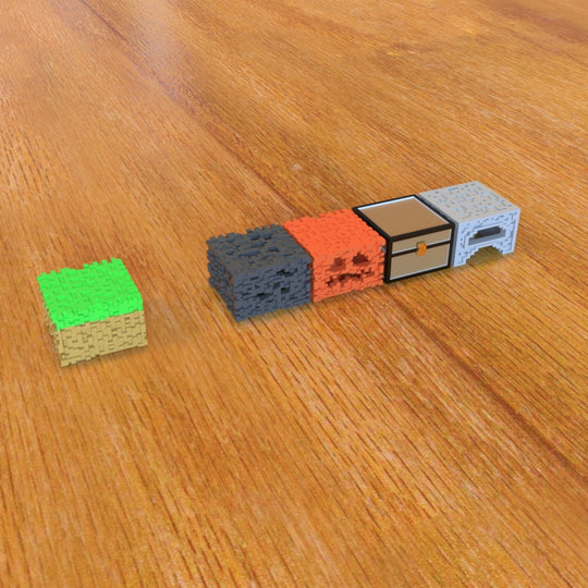 Finalkey 'Minecraft' Artisan Keycaps