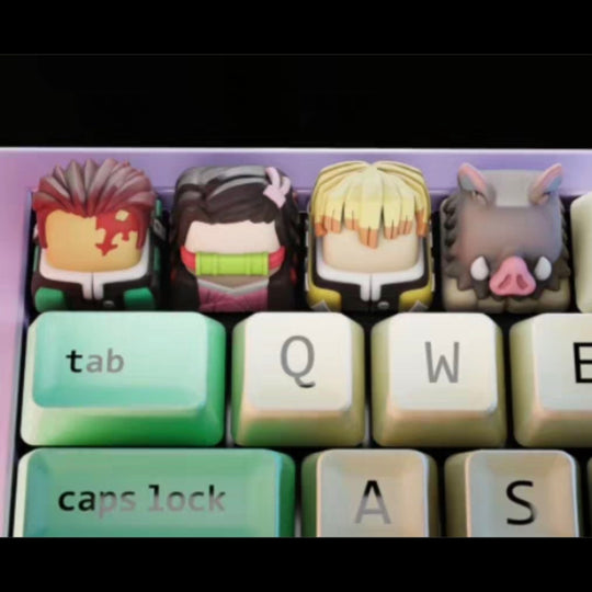 Demon Slayer Artisan Keycaps