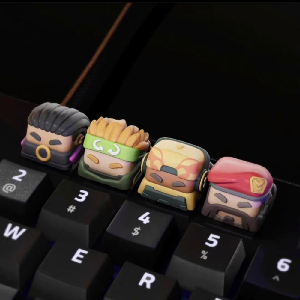 Valorant Artisan Keycaps