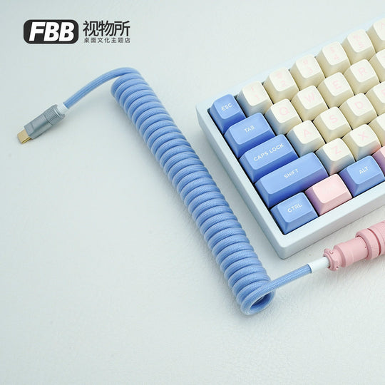 FBB Custom Coiled Aviator USB Cable 'Bubble'