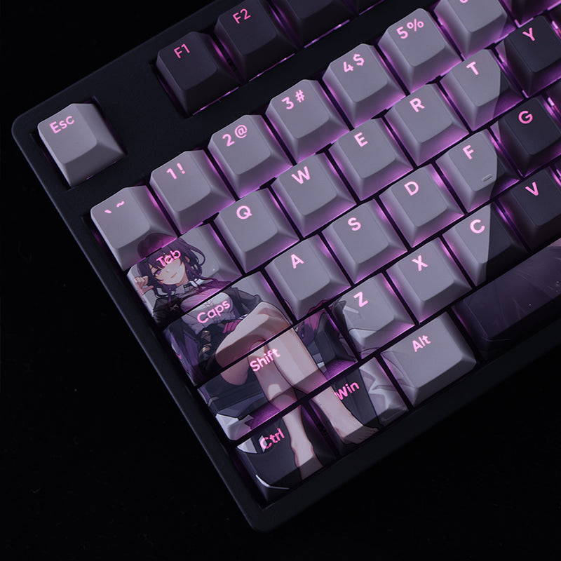 Honkai: Star Rail Kafka Keycaps Set