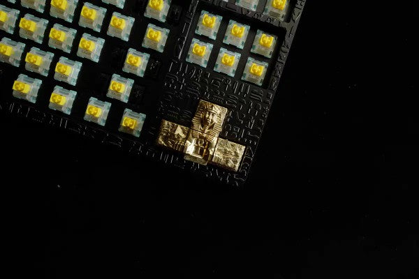 Pharaoh Egyptian Pyramid Artisan Keycaps