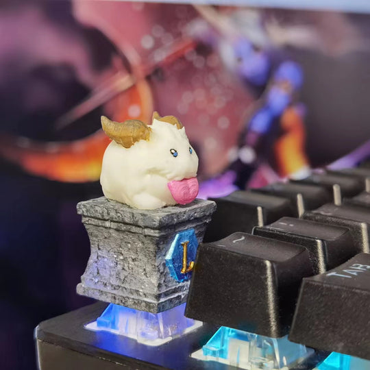 League of Legends Poro Artisan Keycaps