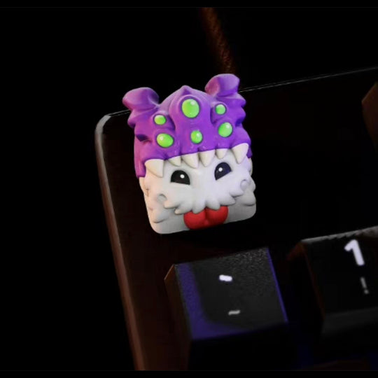 League of Legends 'Poro' Artisan Keycaps