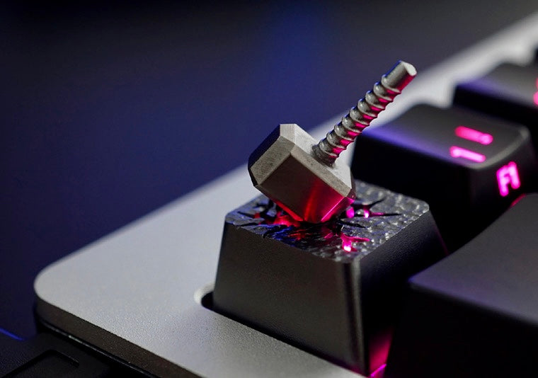 Thor's Hammer Artisan Keycaps