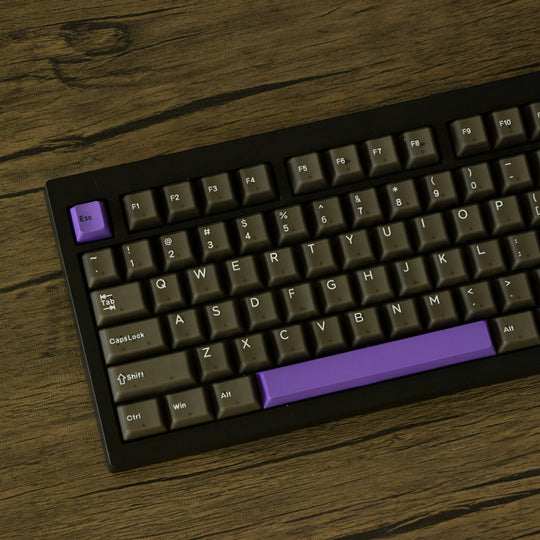 GMK81 Keyboard Black Purple