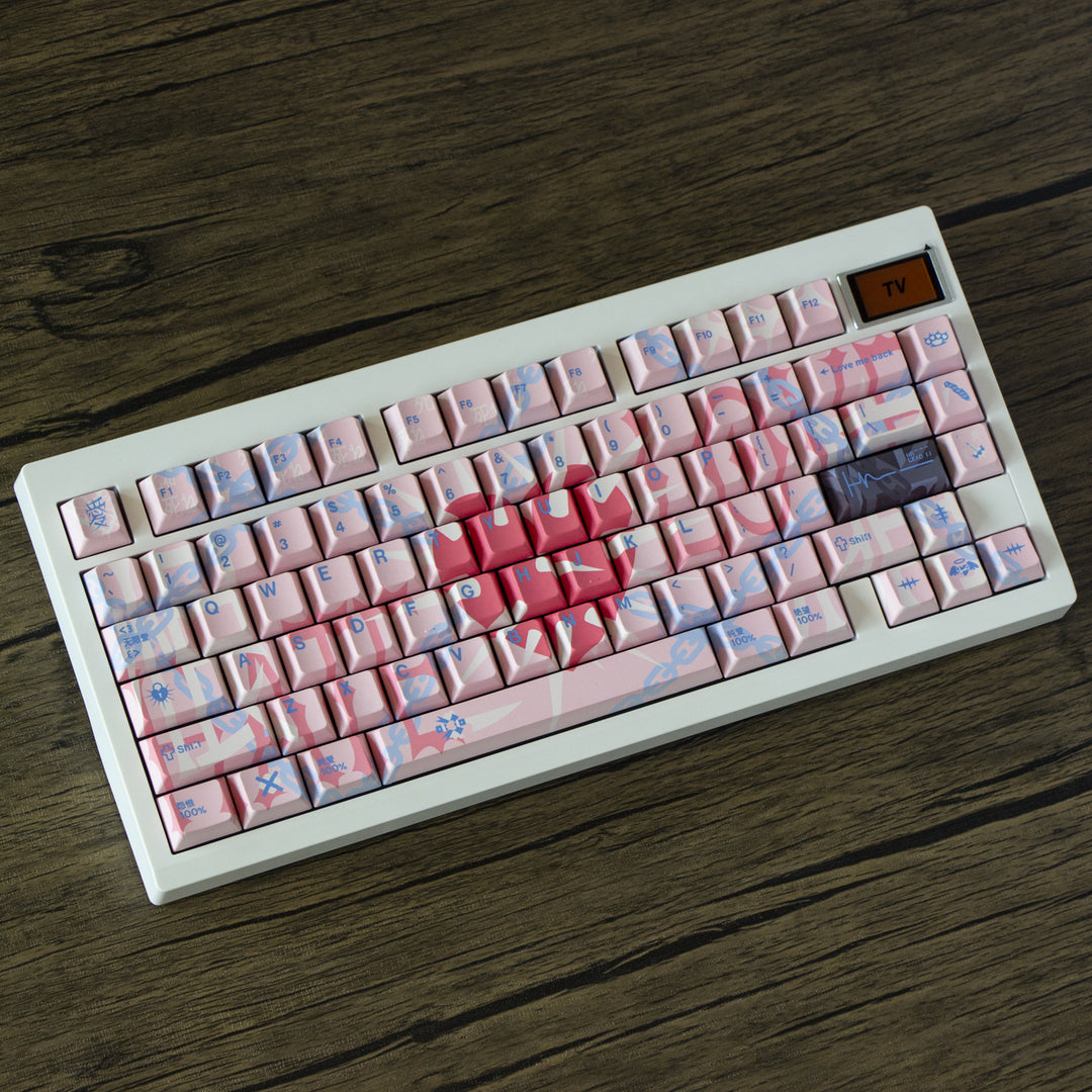 GMK81 Keyboard Bleeding Love