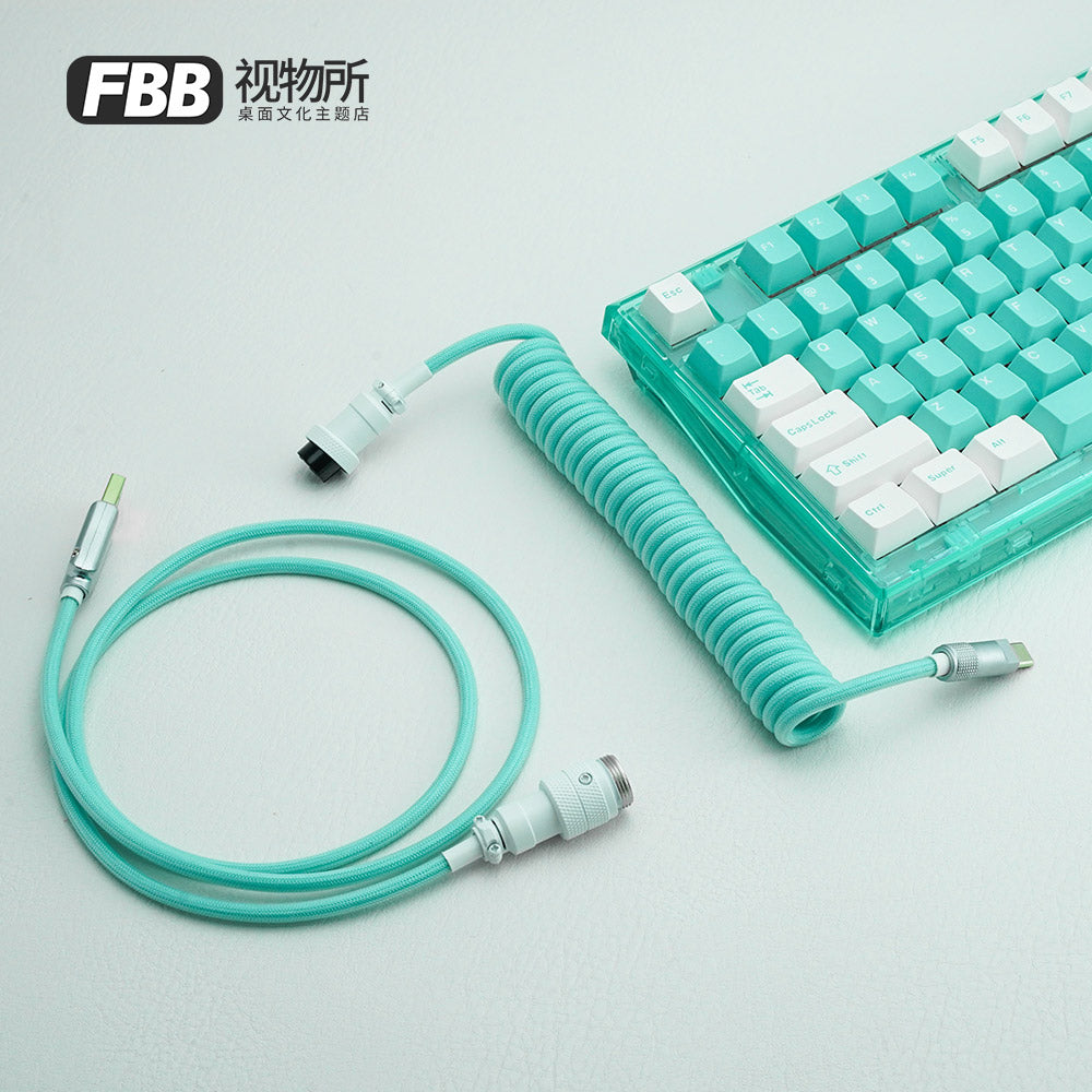 FBB Custom Coiled Aviator USB Cable 'Finer Things'