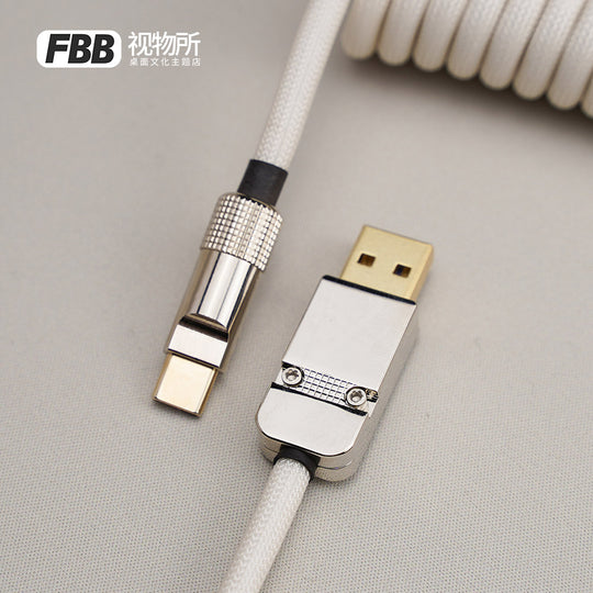 FBB Custom Coiled Aviator USB Cable '9009'