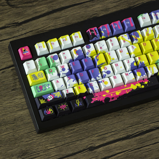 GMK81 Keyboard Graffiti Black