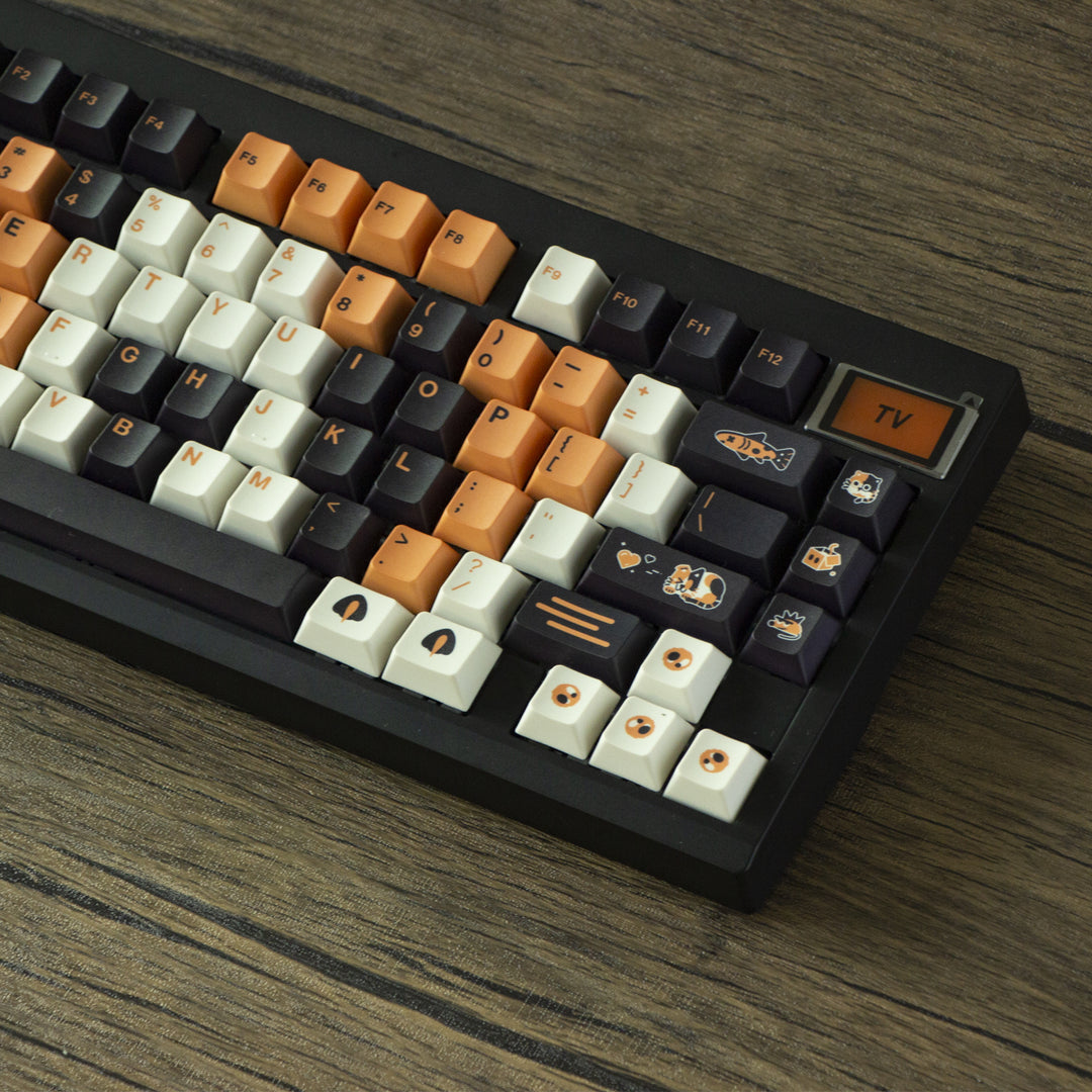 GMK81 Keyboard Calico Cat