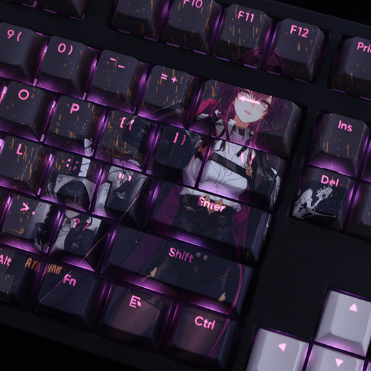 Honkai: Star Rail Kafka Keycaps Set