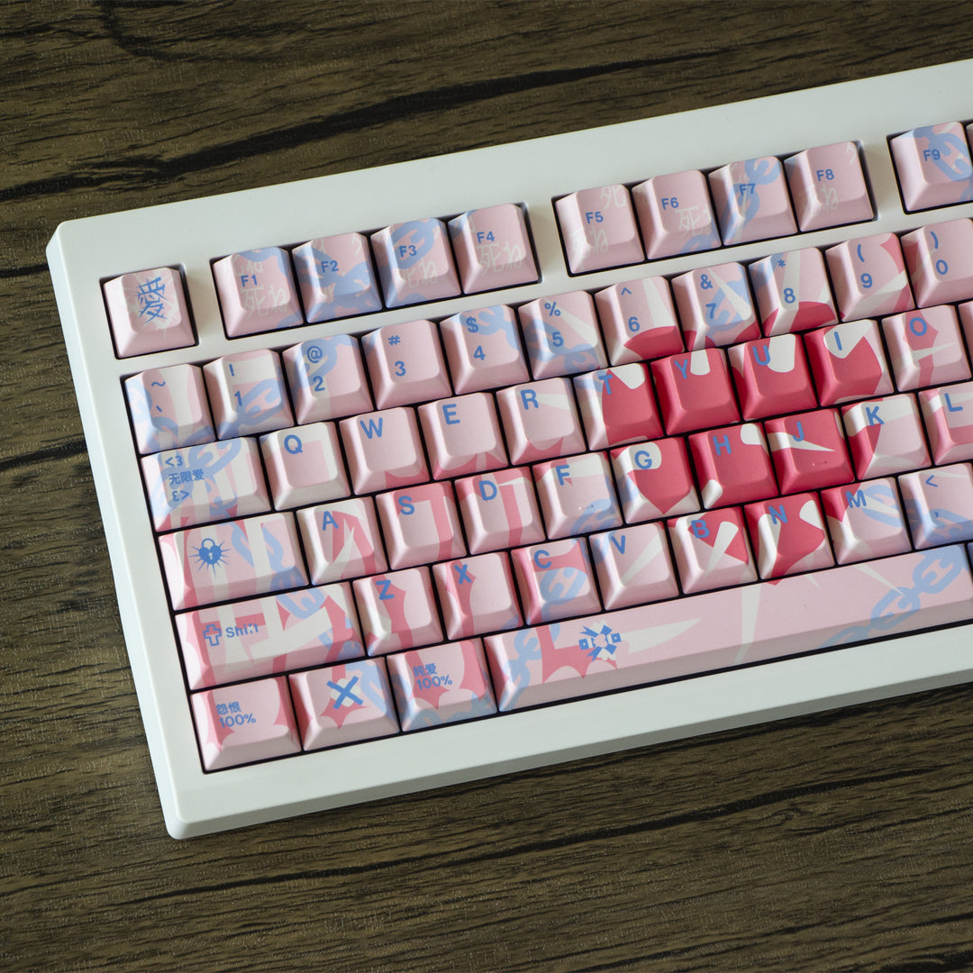 GMK81 Keyboard Bleeding Love