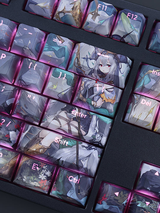 Skadi the Corrupting Heart Keycaps Set