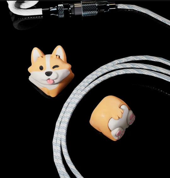 Finalkey ‘Corgi’ Artisan Keycaps