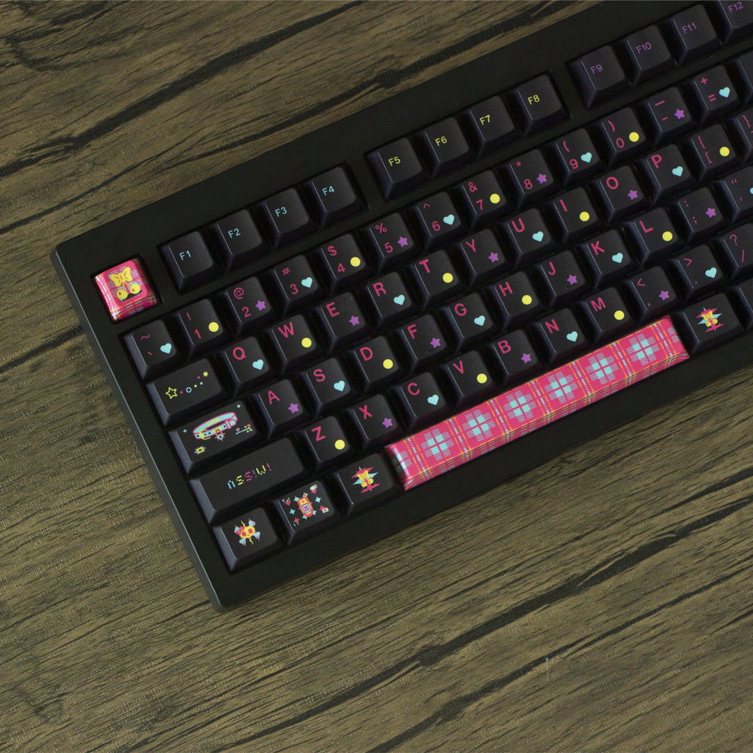 GMK81 Keyboard Cherrybomb Black