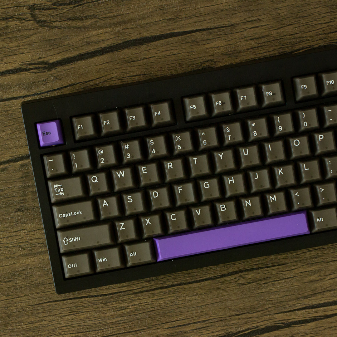 GMK81 Keyboard Black Purple