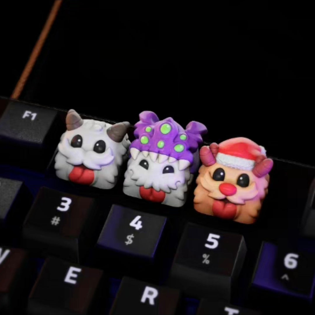 League of Legends 'Poro' Artisan Keycaps