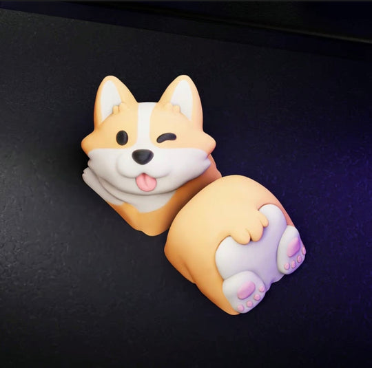 Finalkey ‘Corgi’ Artisan Keycaps