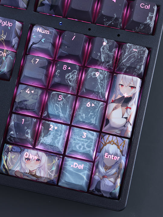 Skadi the Corrupting Heart Keycaps Set