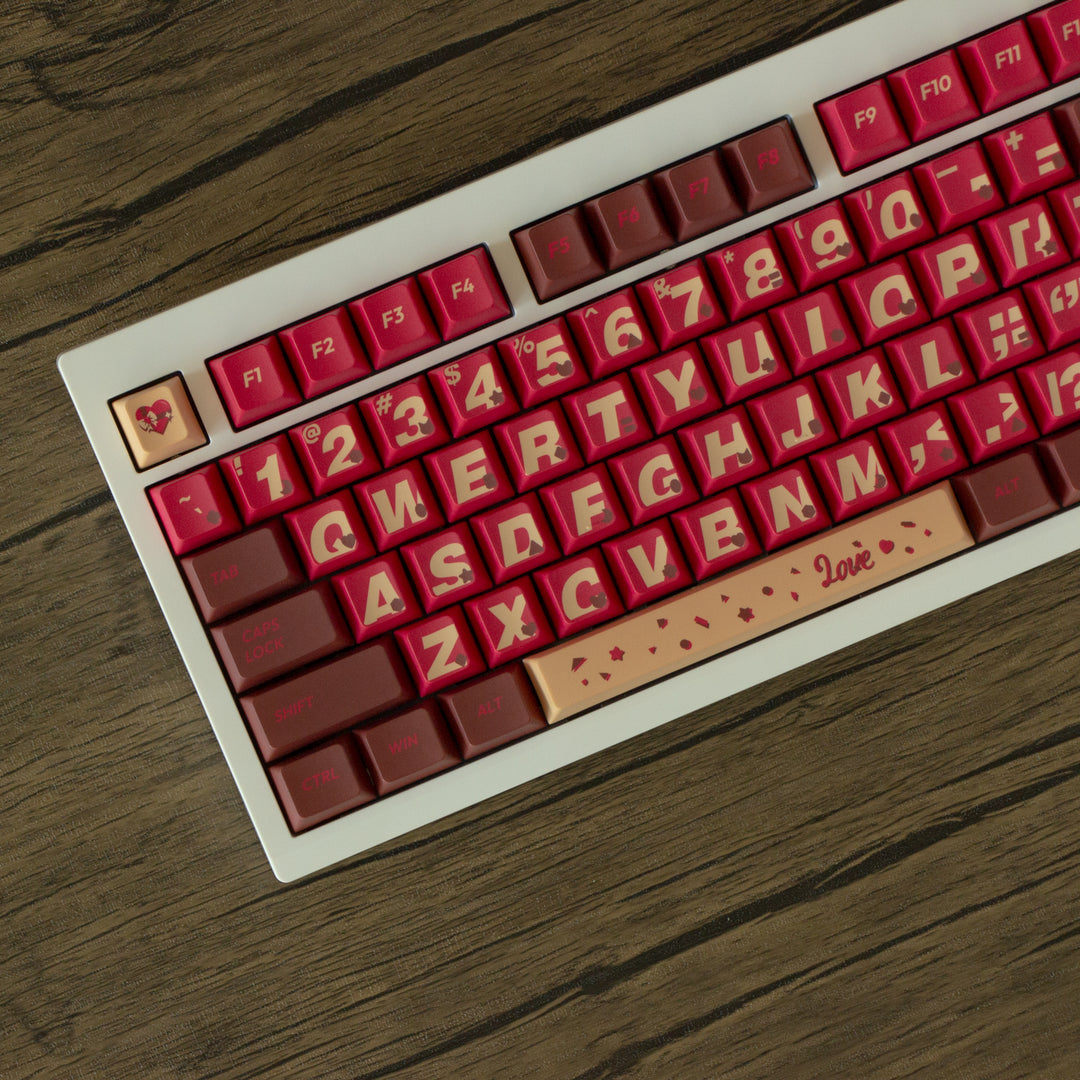 GMK81 Keyboard Liquor Chocolate