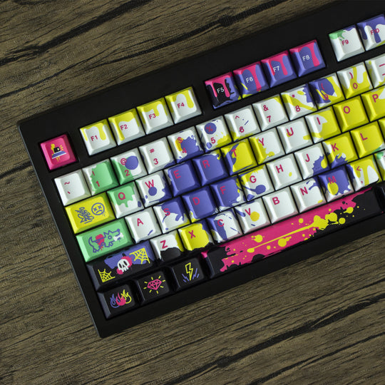 GMK81 Keyboard Graffiti Black