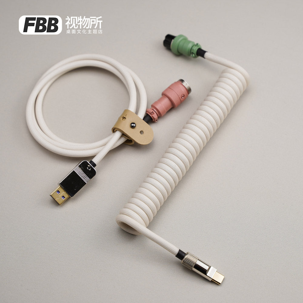 FBB Custom Coiled Aviator USB Cable '9009'