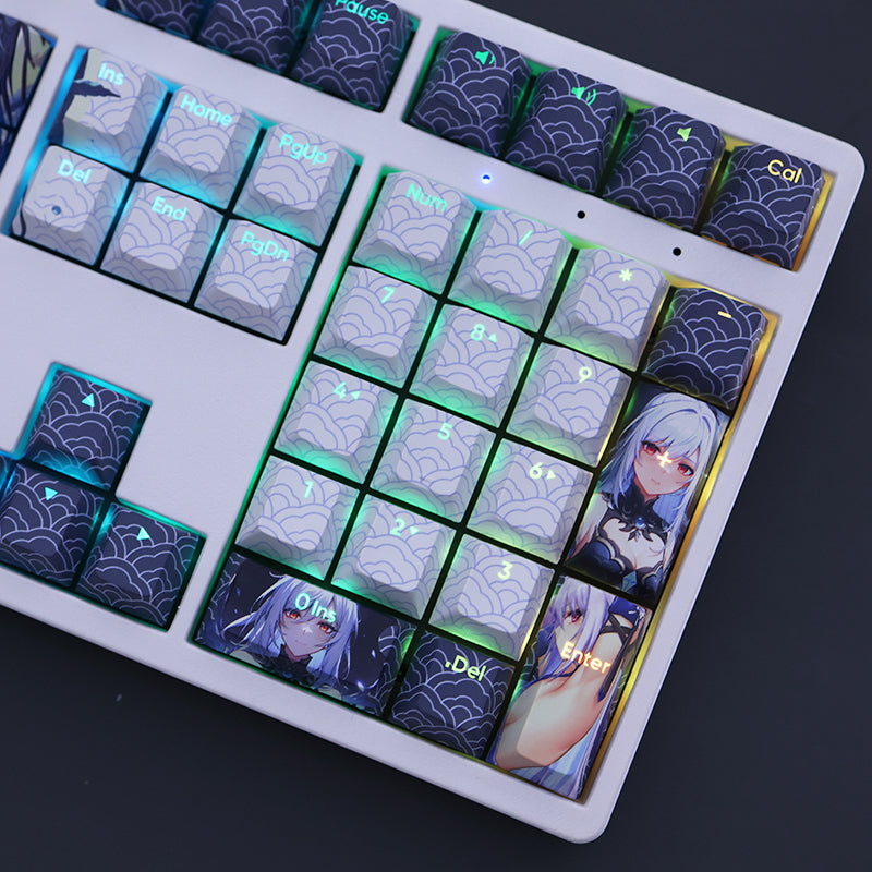 Honkai: Star Rail Jingliu Keycaps Set