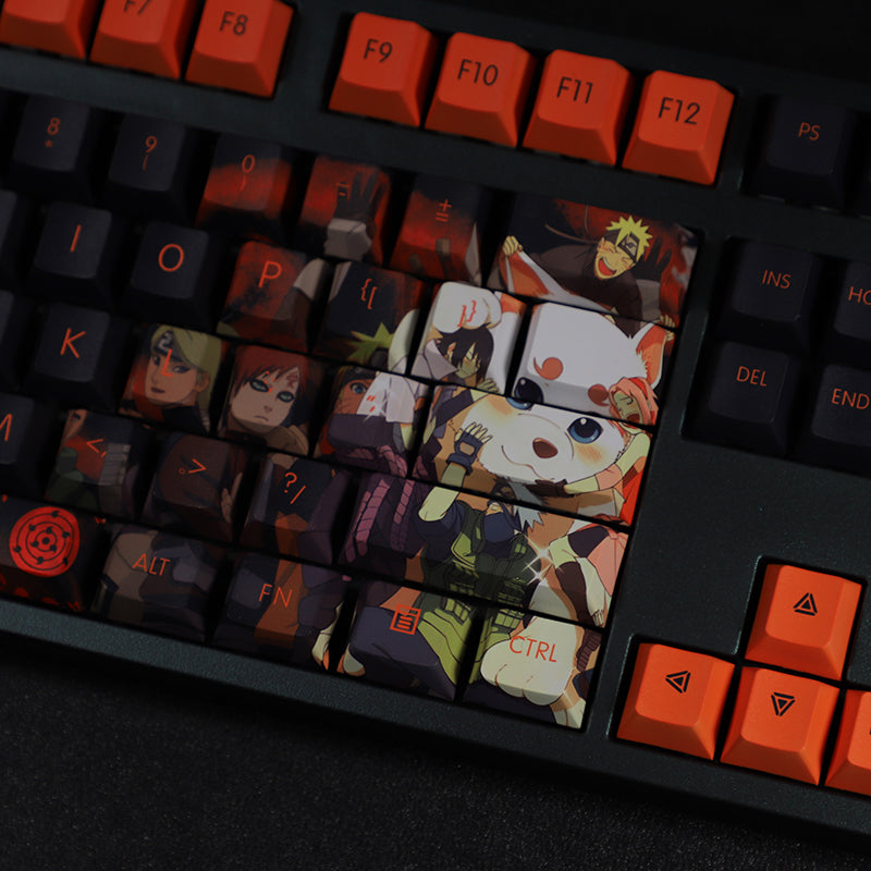 Naruto Keycaps Set