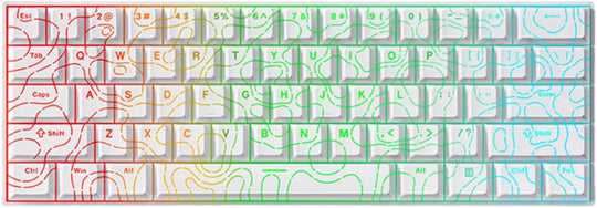 MCHOSE Ace 60 Hall Effect Magnetic Switch Gaming Keyboard