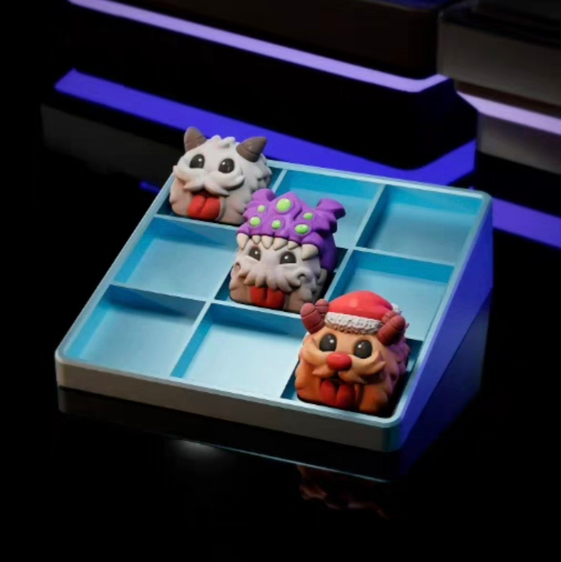 キーボード Poro Key Cap - League of Legends League of Legends 'Poro' Artisan Keycaps – Finalkey