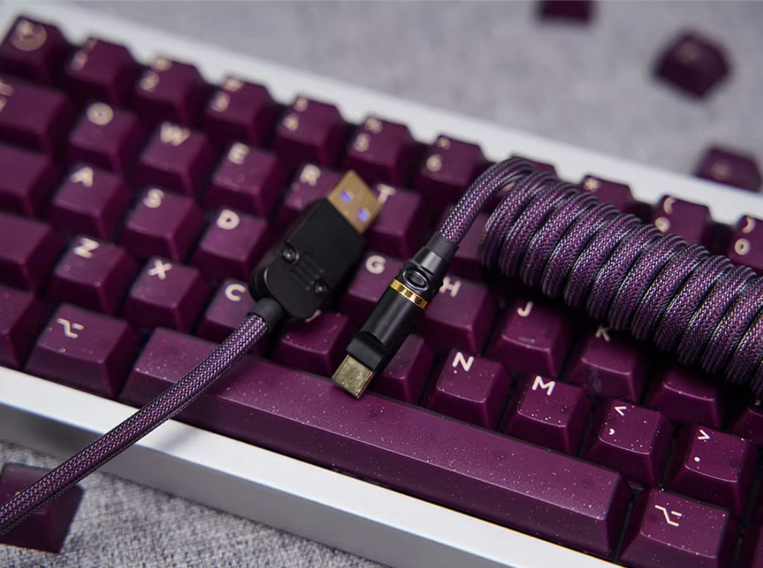 FBB Custom Coiled Aviator USB Cable 'Vior'