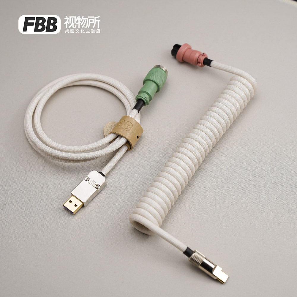 FBB Custom Coiled Aviator USB Cable '9009'