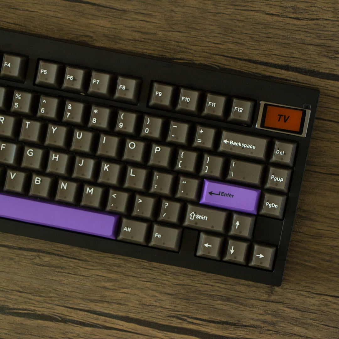 GMK81 Keyboard Black Purple