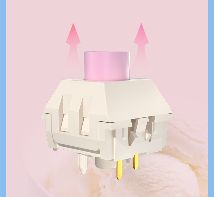 Kailh BOX Strawberry Ice Cream Pro Switch Set LINEAR