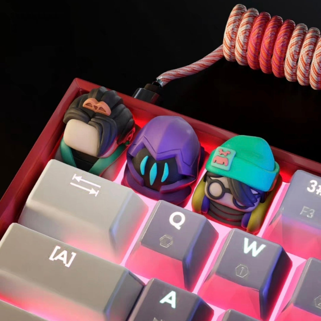 Valorant Artisan Keycaps