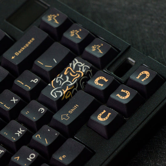 Finalkey 'Black Horse' Keycaps Set