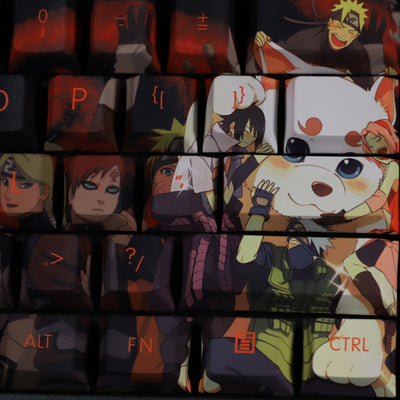 Naruto Keycaps Set