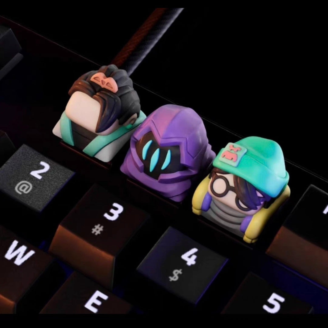 Valorant Artisan Keycaps